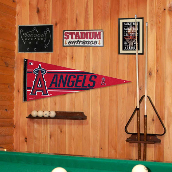 Los Angeles Angels Pennant Banner and Wall Tack Pads