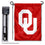 College Flags & Banners Co. Oklahoma Sooners Garden Flag with Pole Stand Holder