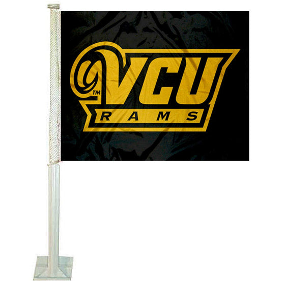 College Flags & Banners Co. Virginia Commonwealth Rams Car Flag