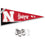 College Flags & Banners Co. Nebraska Cornhuskers Pennant Flag and Wall Tack Mount Pads