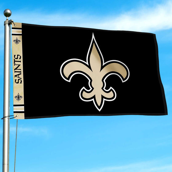 WinCraft New Orleans Saints Printed Header 3x5 Foot Banner Flag