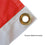 College Flags & Banners Co. Georgia Bulldogs Red Flag with Pole and Bracket Kit