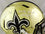 Ricky Williams Autographed Saints Chrome F/S Helmet w/SWED- JSA W Auth White