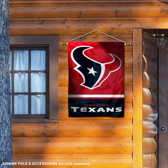 WinCraft Houston Texans Two Sided House Flag