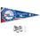 Philadelphia 76ers Pennant Flag and Wall Tack Pads Mounts