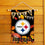 WinCraft Pittsburgh Steelers Fall Leaves Decorative Football Garden Flag Double Sided Banner