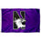 College Flags & Banners Co. Northwestern Wildcats Flag and USA 3x5 Flag Set