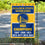 WinCraft Golden State Warriors 7 Time NBA Champions Double Sided Garden Flag Banner