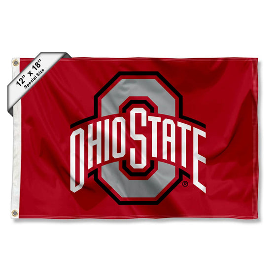 College Flags & Banners Co. Ohio State Buckeyes Boat and Golf Cart Flag