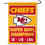 WinCraft Kansas City Chiefs 3 Time Champions Super Bowl 2023 Double Sided Garden Banner Flag