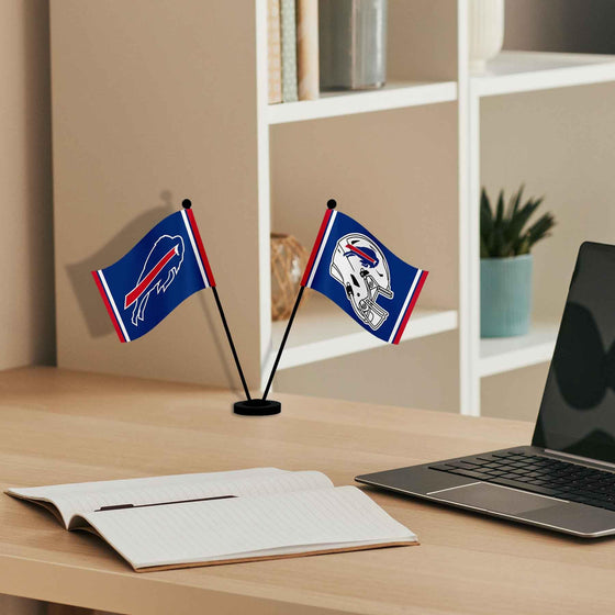 WinCraft Buffalo Bills Desk and Table Top Flags