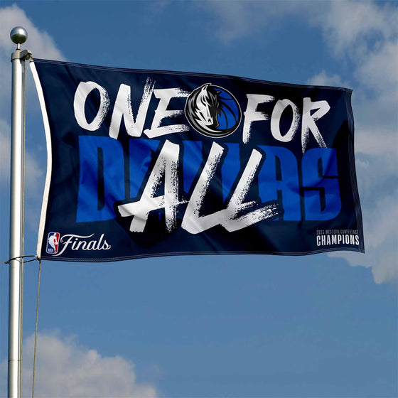 WinCraft Dallas Mavericks 2024 Finals Bound Conference Champions Banner Flag