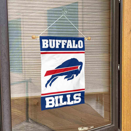 Buffalo Bills Sir Saint Banner Window Wall Hanging Flag with Suction Cup