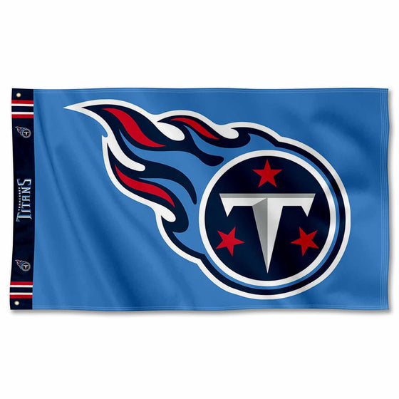 WinCraft Tennessee Titans Printed Header 3x5 Foot Banner Flag