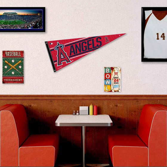 Los Angeles Angels Pennant Banner and Wall Tack Pads