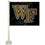 College Flags & Banners Co. Wake Forest Demon Deacons Black Car Flag