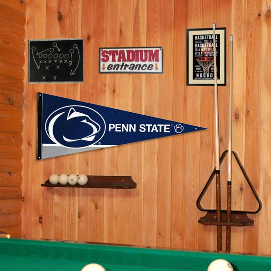 College Flags & Banners Co. Penn State Nittany Lions Pennant Flag and Wall Tack Mount Pads