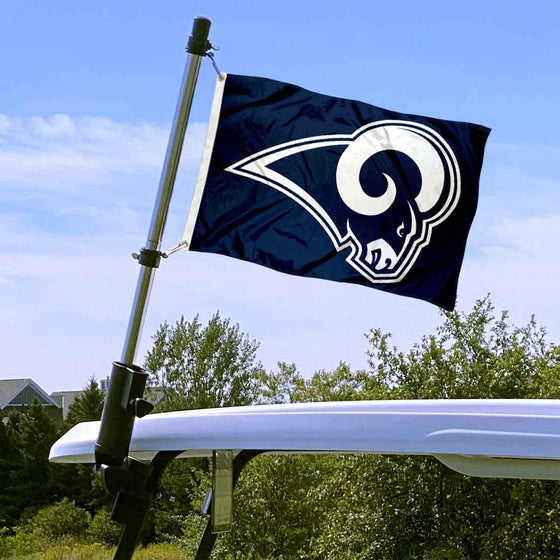 WinCraft Los Angeles Rams Boat and Golf Cart Pennant Flag