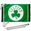 WinCraft Boston Celtics Shamrock Flag Pole and Bracket Set