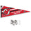 New Jersey Devils Pennant Flag and Wall Tack Pads Mounts