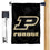 Purdue Boilermakers Garden Flag and Mailbox Post Pole Mount Holder Set