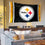 Pittsburgh Steelers Banner and Tapestry Wall Tack Pads