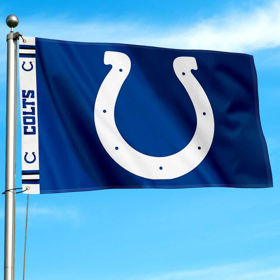 WinCraft Indianapolis Colts Printed Header 3x5 Foot Banner Flag