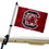 South Carolina Gamecocks Golf Cart Flag Pole and Holder Mounting Bracket