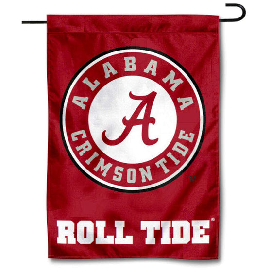 College Flags & Banners Co. Alabama Crimson Tide Circle Logo Garden Flag