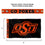 College Flags & Banners Co. Oklahoma State Cowboys Printed Header 3x5 Foot Banner Flag