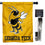 College Flags & Banners Co. Georgia Tech Yellow Jackets Double Sided House Flag with Flag Pole Set