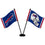 WinCraft Buffalo Bills Desk and Table Top Flags