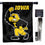 College Flags & Banners Co. Iowa Hawkeyes Herky the Hawk House Flag with Flag Pole Set