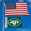 New York Jets Wordmark 2x3 Foot Small Flag