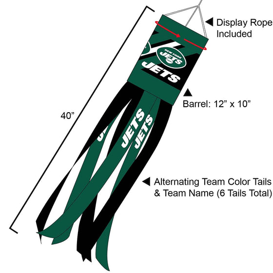 New York Jets Team Windsock