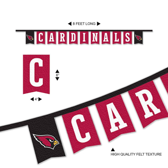 WinCraft Arizona Cardinals Banner String Pennant Flags