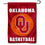 Oklahoma Sooners Basketball Garden Banner and USA Flag Stand Pole Holder Set