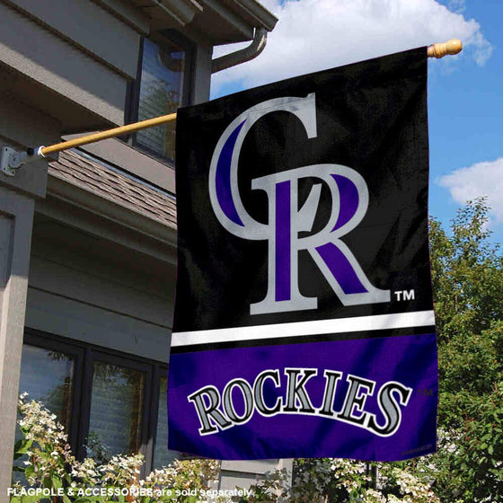 WinCraft Colorado Rockies Double Sided House Flag