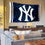 New York Yankees NY Logo Banner and Tapestry Wall Tack Pads