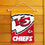 WinCraft Kansas City Chiefs Large Logo Double Sided Garden Banner Flag