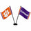 WinCraft Clemson Tigers Desk and Table Top Flags