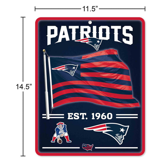 WinCraft New England Patriots Americana Banner Flag Sign