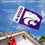 College Flags & Banners Co. Kansas State Wildcats Flag with Pole and Bracket Complete Set