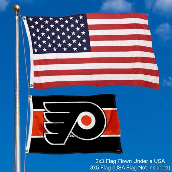 WinCraft Philadelphia Flyers Small 2x3 Foot Banner Flag