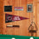 College Flags & Banners Co. South Carolina Gamecocks Pennant Flag and Wall Tack Mount Pads