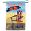 College Flags & Banners Co. Illinois Fighting Illini Summer Season Vibes Double Sided Garden Yard Flag