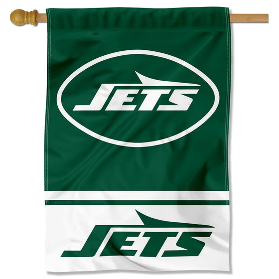 WinCraft New York Jets New Logo Double Sided Banner Flag