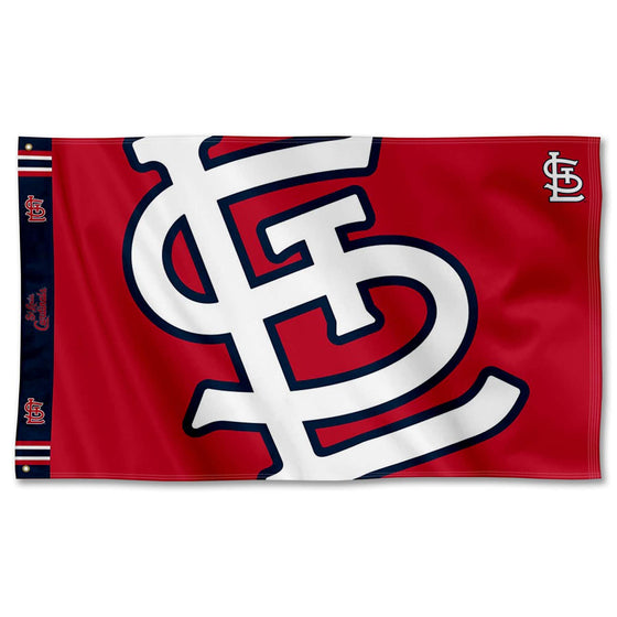 WinCraft St. Louis Cardinals Printed Header Flag 3x5 Banner