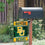 College Flags & Banners Co. Baylor Bears Garden Flag and Mailbox Post Pole Mount Holder Set