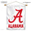 College Flags & Banners Co. Alabama Crimson Tide Outdoor Flag and Wood Banner Pole Set